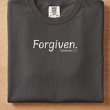 Forgiven Ephesians 1:7 Tee thumbnail 6
