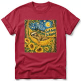 Gogh Away, I'm Napping ~ Comfort Colors Premium Tee thumbnail 2