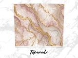 20 oz Tumbler Wrap, Rose Gold Marble Sublimation Design, Skinny Tumbler, Straight and Tapered, Digital Download, Tumbler Design thumbnail 4