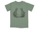 Whimsical Lucky Horseshoe T-Shirt thumbnail 5