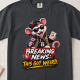 Breaking News Parker the Possum Tee thumbnail 2