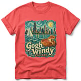 Gogh Windy ~ Comfort Colors Premium Tee thumbnail 3