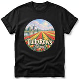 Tulip Rows ~ Comfort Colors Premium Tee thumbnail 1