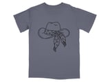 Whimsical Heart Scarf Hat T-Shirt thumbnail 2