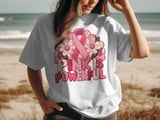 Pink Is Powerful Faux Patchwork Tee thumbnail 2