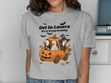 Get In Losers, Funny Halloween T-Shirt, Goose T-Shirt, Pumpkin Car T-Shirt, Halloween Geese T-Shirt, Unique Fall T-Shirt, Cute Spooky Shirt thumbnail 3