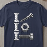 I Screw I Nut I Bolt Tee thumbnail 4
