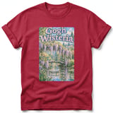 Gogh Wisteria ~ Comfort Colors Premium Tee thumbnail 2