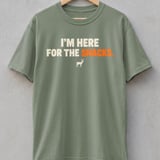 I'm Here For The Snacks Hunting Tee thumbnail 5