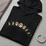 Vintage Moon Phases Hoodie thumbnail 1