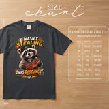 I Wasn't Stealing Raccoon Tee thumbnail 15