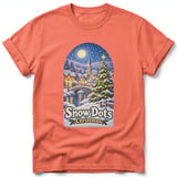 Snow Dots ~ Comfort Colors Premium Tee thumbnail 4