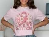 Hope In Every Stitch Faux Patchwork Tee thumbnail 7