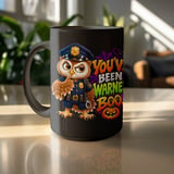 You've Been Warned Boo Police Owl Mug thumbnail 16