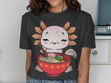 Axolotl Ramen Dreamer T-Shirt thumbnail 13