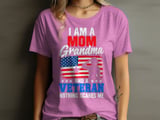 Mom Grandma Veteran Tee thumbnail 8