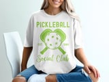 Pickleball Comfort Colors Shirt, Pickleball Est. 1984 Social Club, Vintage Graphic Tee thumbnail 2