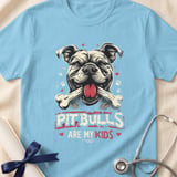 Pitbulls Are My Kids Tee | Pit Bull Mom Shirt | Pittie Lover Gift | Dog Mom Apparel thumbnail 5