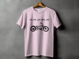 No Life Like Bike Life | Stretch Chopper Cruiser Shirt thumbnail 11
