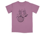 Rodeo Rhythm Disco Cowboy Boots T-Shirt thumbnail 4