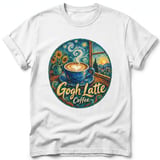 Gogh Latte ~ Comfort Colors Premium Tee thumbnail 9