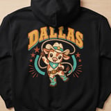 Dallas Rodeo Cow Hoodie thumbnail 2