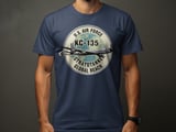 KC-135 Stratotanker T-Shirt, US Air Force Tanker Airplane Shirt, Vintage Aviation Graphic Tee, Retro Military Aircraft Gift for Veteran thumbnail 7
