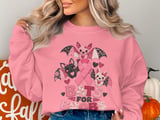 Faux Patchwork Bats For Boobs Tee thumbnail 18