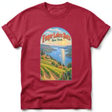 Finger Lakes Dots ~ Comfort Colors Premium Tee thumbnail 2