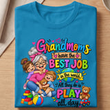 Grandmoms Have The Best Job Tee thumbnail 8