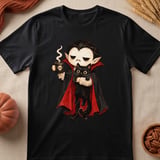 Vampire Coffee and Black Cat Tee thumbnail 5