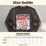 Secret Santa Budget Sweatshirt thumbnail 10