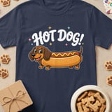 Hot Dog Dachshund Tee thumbnail 3