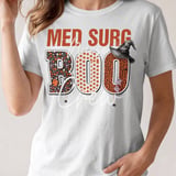 Med Surg Nurse Boo Crew Tee thumbnail 10