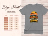 Ghouls Just Wanna Have Sun Boating Halloween Pontoon Boat Ghost Sunset Crewneck Sweatshirts Graphic thumbnail 5