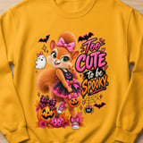 Too Cute Sally the Squirrel Halloween Sweatshirt thumbnail 9
