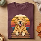 Life Is Golden Retriever Tee thumbnail 6