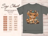 Cute Highland Cow Iced Coffee Tee thumbnail 11