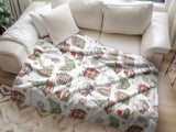 Cozy Christmas Books Arctic Fleece Blanket thumbnail 4