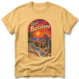 Gogh Barcelona ~ Comfort Colors Premium Tee thumbnail 7