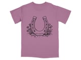 Whimsical Lucky Horseshoe T-Shirt thumbnail 4
