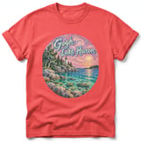 Gogh Lake Huron ~ Comfort Colors Premium Tee thumbnail 3