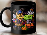 Ghost Check Your Pulse EMT Mug thumbnail 9