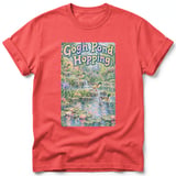 Gogh Pond Hopping ~ Comfort Colors Premium Tee thumbnail 3