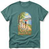 Gogh Sunday Stroll ~ Comfort Colors Premium Tee thumbnail 8