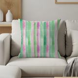 Striped Throw Blanket and Pillow: Watercolor Wash, Soft Cozy Gifts for Home  thumbnail 4