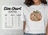 Vintage Floral Pumpkin Tee thumbnail 3