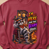 Halloween Randy the Raccoon Sweatshirt thumbnail 3