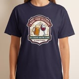 I Make Pour Decisions T-Shirt, Funny Adulting Is Hard Beer Wine Tee, Sarcastic Drinking Humor Party Lover Gift Distressed Graphic Shirt thumbnail 10