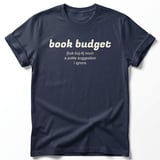 Book Budget Definition Tee thumbnail 6